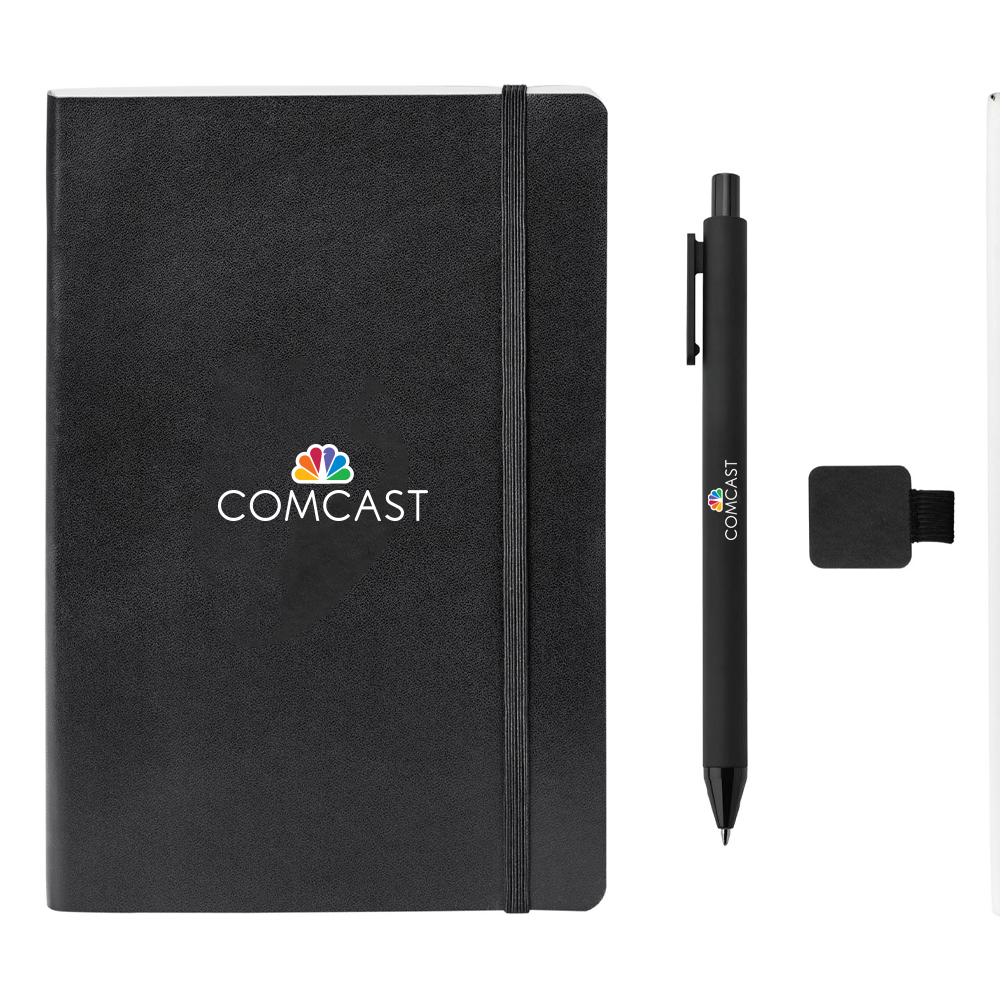 Comcast Neoskin Soft Cover Journal & Pen Combo