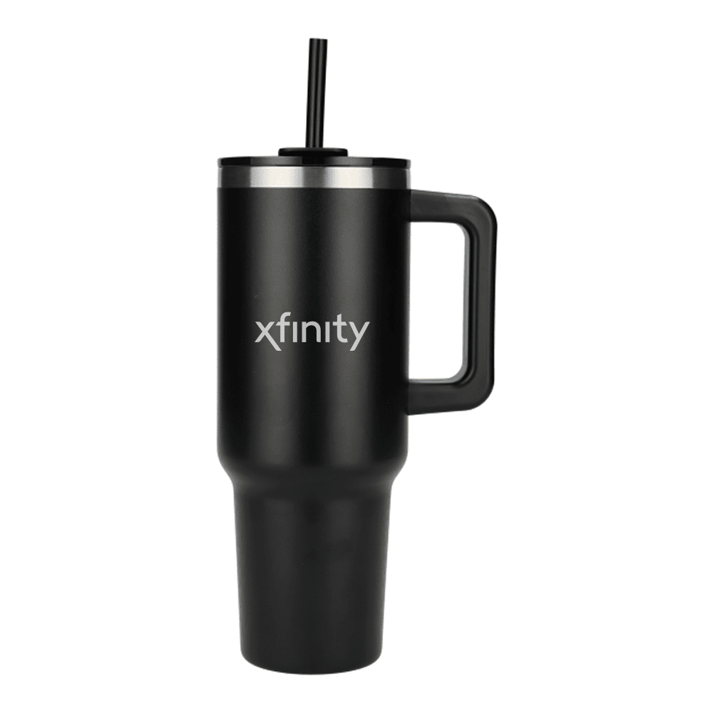 Xfinity Pinnacle 40 oz Vacuum Tumbler w/ Straw