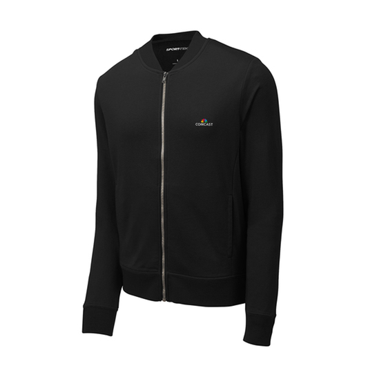 Men's Comcast French Terry Lightweight Bomber Jacket