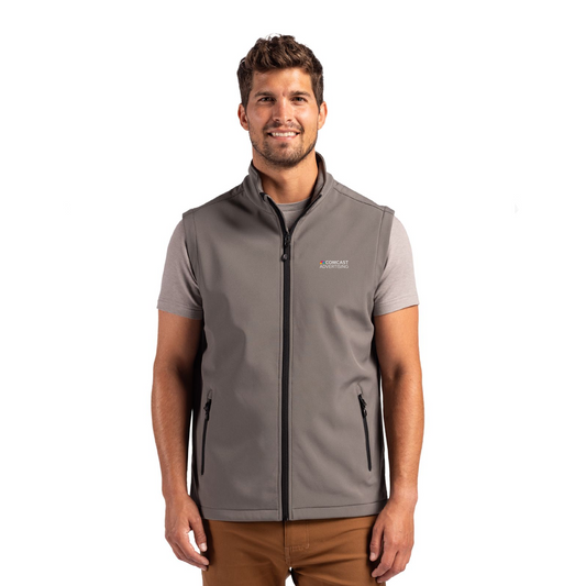 Men's Comcast Advertising Tempo Softshell Vest