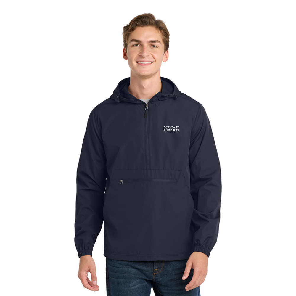 Comcast Business Unisex Packable Anorak