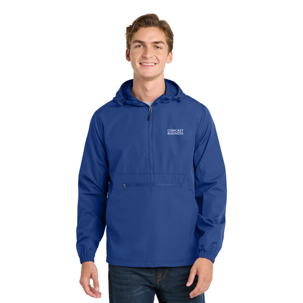 Comcast Business Unisex Packable Anorak