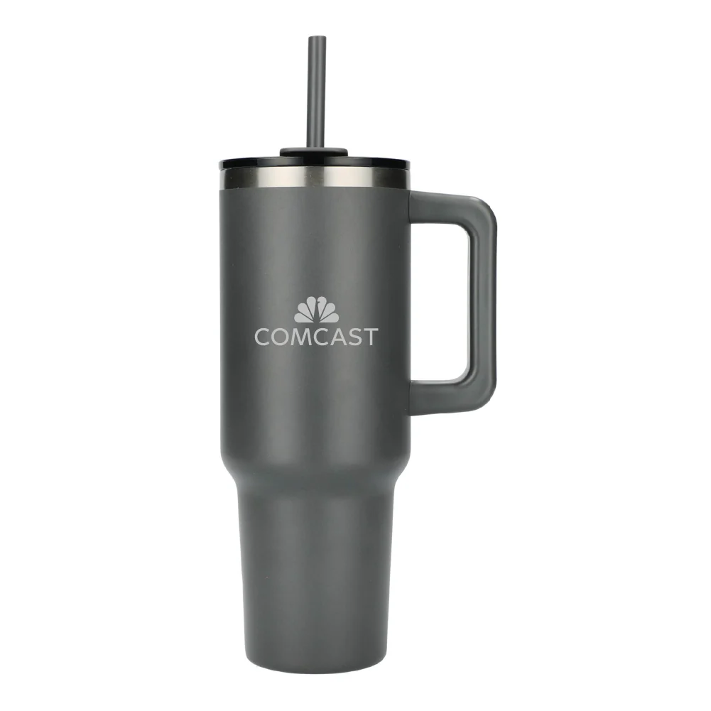 Comcast Pinnacle 40 oz Vacuum Tumbler w/ Straw