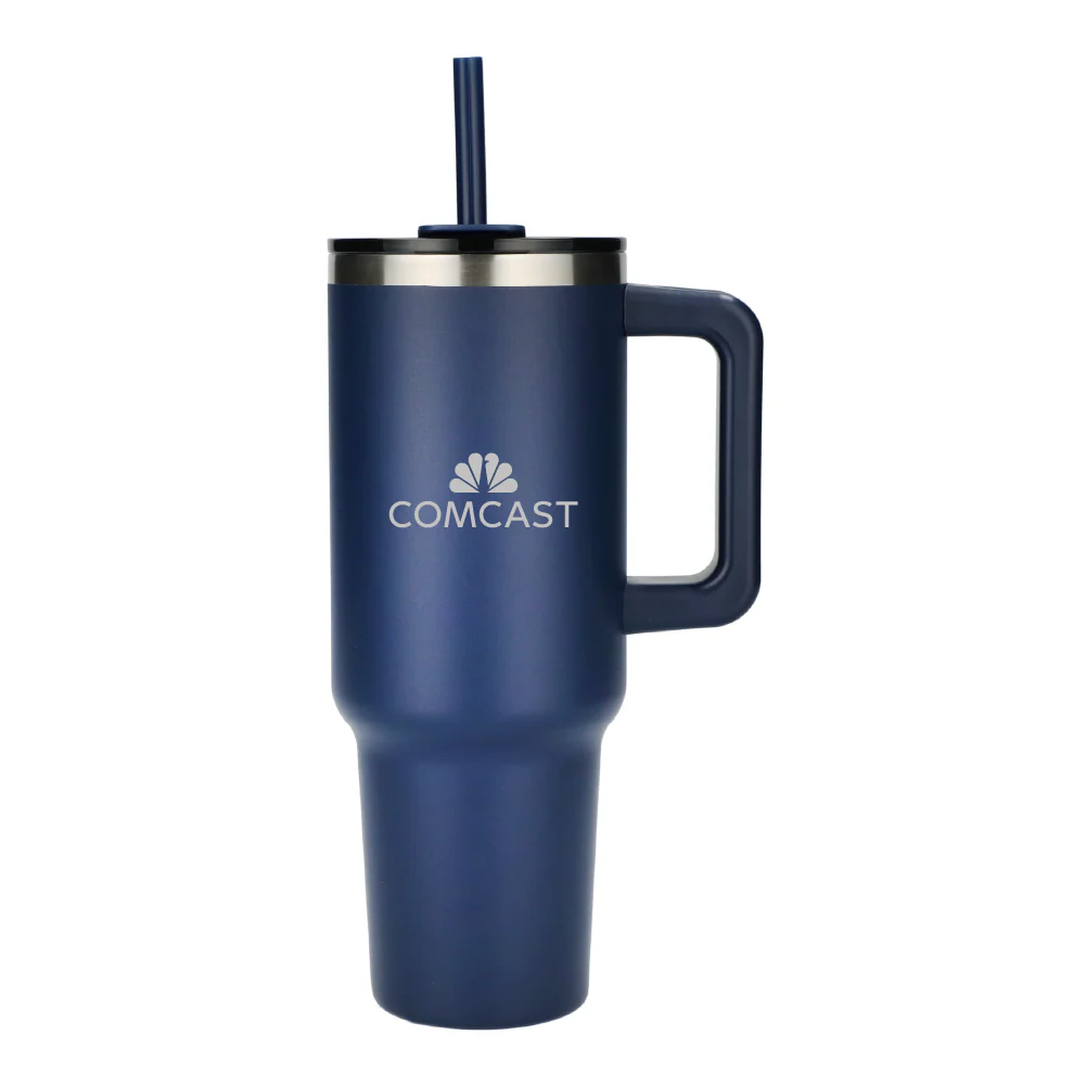 Comcast Pinnacle 40 oz Vacuum Tumbler w/ Straw