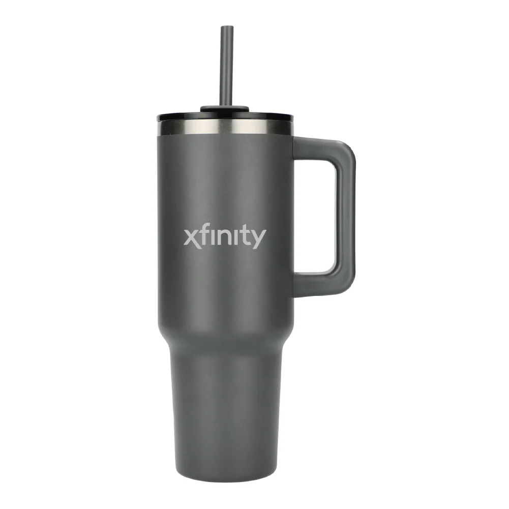 Xfinity Pinnacle 40 oz Vacuum Tumbler w/ Straw