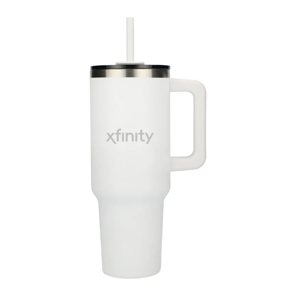 Xfinity Pinnacle 40 oz Vacuum Tumbler w/ Straw