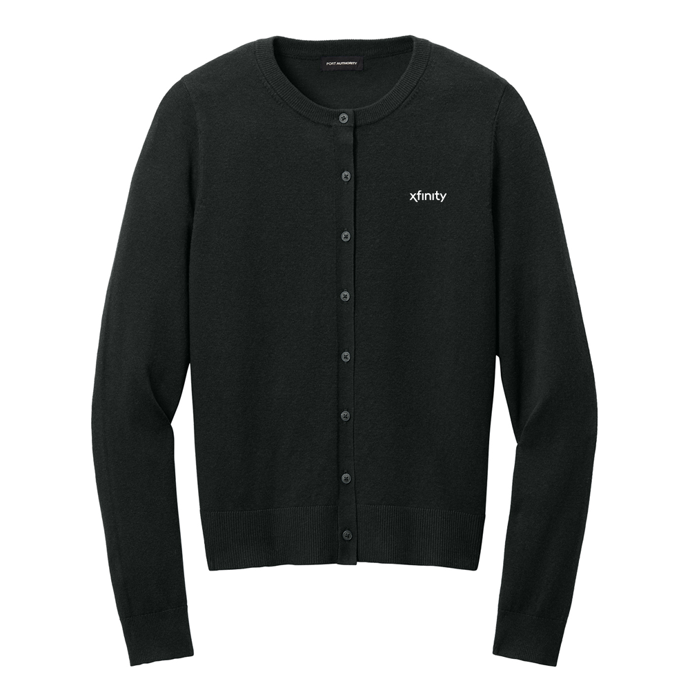 Women's Easy Care XFinity Crewneck Cardigan Sweater