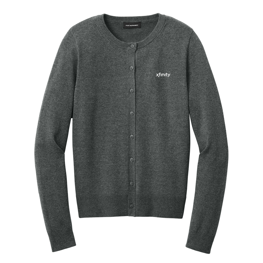 Women's Easy Care XFinity Crewneck Cardigan Sweater
