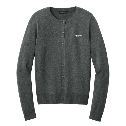 Women's Easy Care XFinity Crewneck Cardigan Sweater