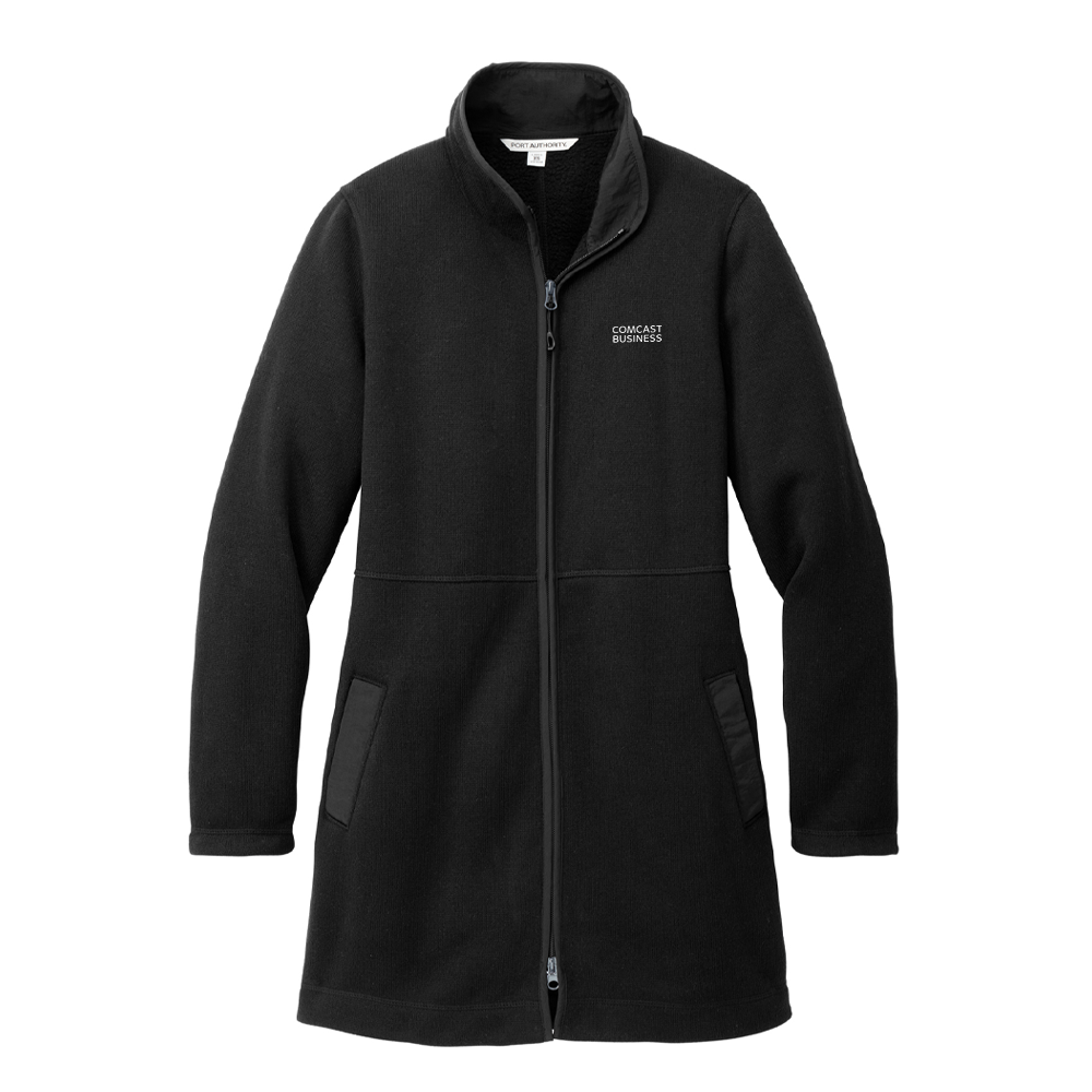 Comcast Business Women's Fleece Long Jacket