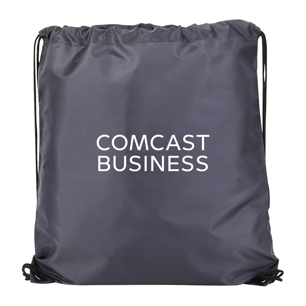 Comcast Business Polyester Drawstring Bag