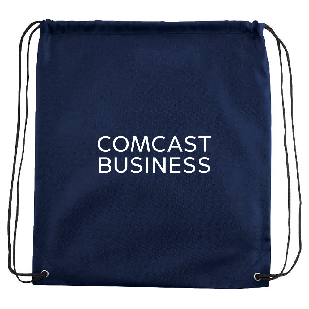 Comcast Business Polyester Drawstring Bag