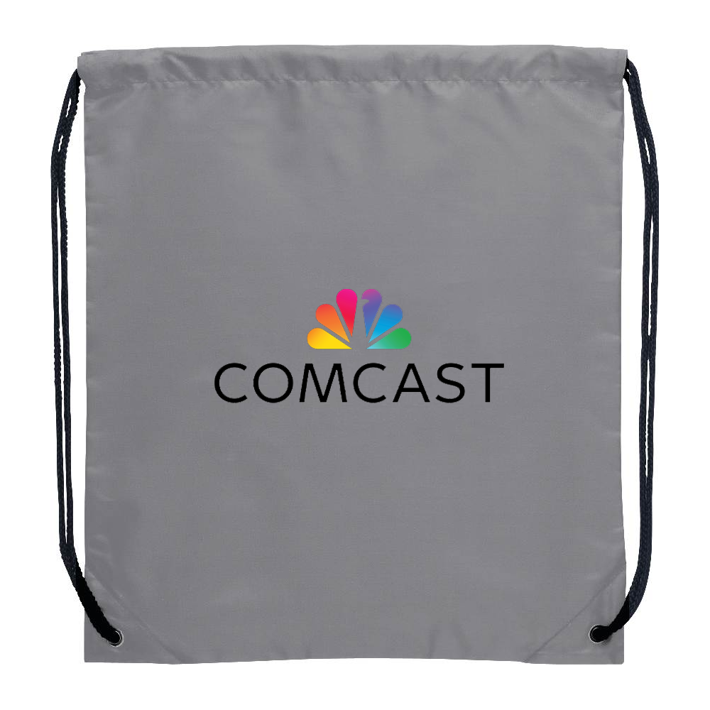 Comcast Polyester Drawstring Bag