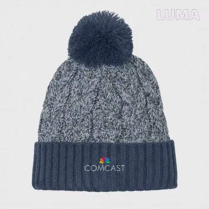 Comcast New Era Knit Pom Beanie
