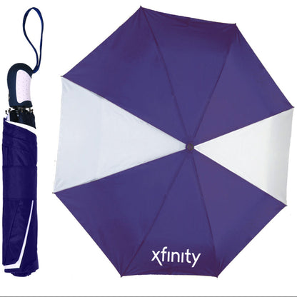 Xfinity Two-Tone Folding Umbrella